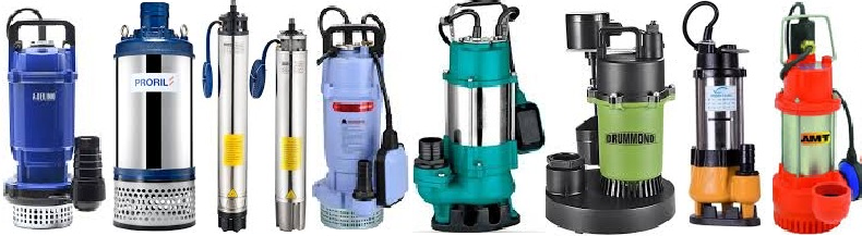 Submersible pumps